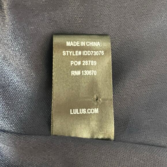 Lulus Dress Womens S Joella Halter Lace Back Formal Sleeveless Maxi Navy Blue - Picture 10 of 16